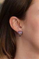 Orecchini Ayala Bar Donna Amber Bloom in Lega metallica Cristallo R2523 - R2523